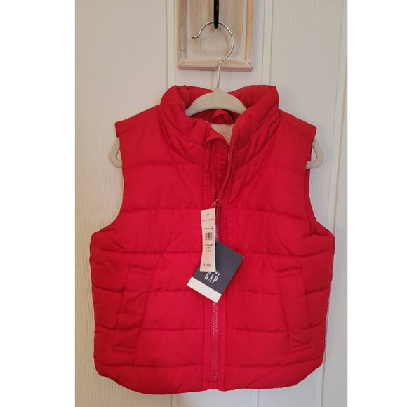 NEW! Baby Gap Sherpa Lined Puffer Vest - Super Cozy - Picture 6 of 6